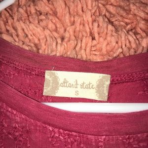 Altar’d State Red Peasant Top